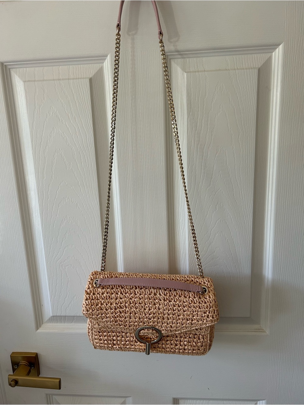 Sandro raffia satchel - Picture 3 of 5
